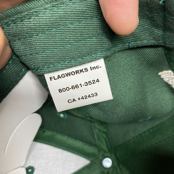 Oilfield Hat Cap Strap Back Green Suncor Energy WAPISIW Lookout Reclamation - Picture 10 of 11